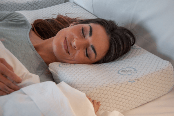  Cushion Lab - Almohada para dormir profundo, diseño ergonómico  patentado para personas que duermen de lado y de espalda, forma cervical  ortopédica acuna suavemente la cabeza y proporciona apoyo para el